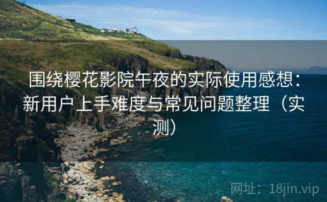围绕樱花影院午夜的实际使用感想：新用户上手难度与常见问题整理（实测）