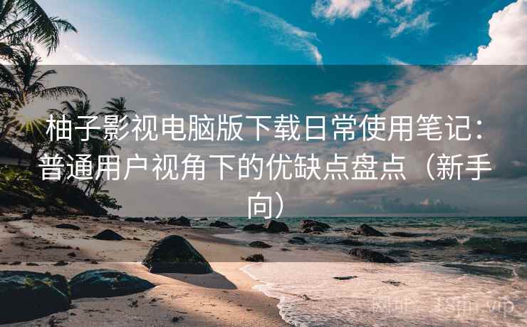 柚子影视电脑版下载日常使用笔记：普通用户视角下的优缺点盘点（新手向）